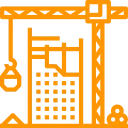 Construction crane icon